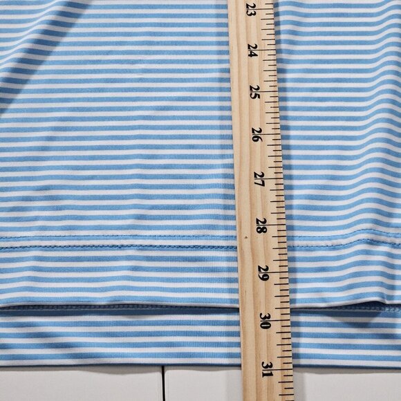 FJ FootJoy Polo Men XL Multi Striped Golf Button SS Athleisure Logo Sr Ryder Cup - Picture 7 of 15